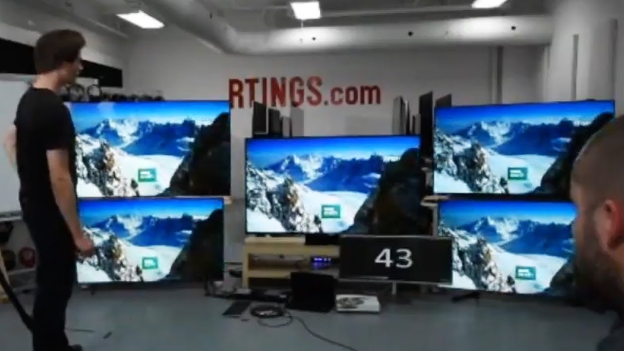 (Live Test) Q9FN vs. Q8FN, LG C8 OLED, Z9D, X900F / XF90 --- Brightness Test with Rtings