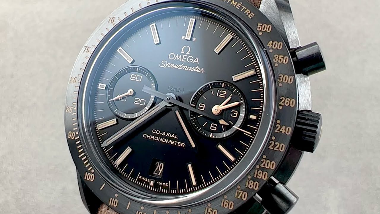 Omega Speedmaster Dark Side of the Moon Vintage Black 311.92.44.51.01.006 - Hands-On Review