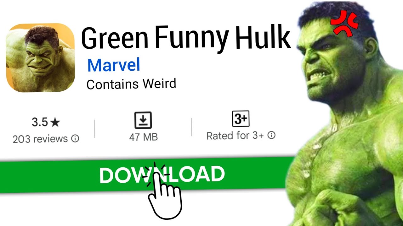 I Found Most Funny 😂 HULK Games On Playstore 🔥