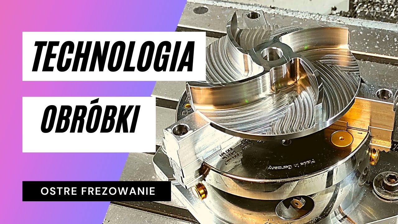 Wydajny proces frezowania DWJ! Adaptacyjne frezowanie bokiem narzędzia [Operator CNC 2.0 #65] #cnc