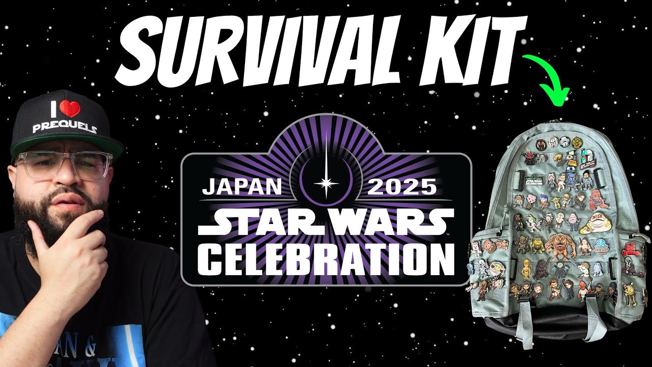 What you need in your BACKPACK for Star Wars Celebration Japan 2025