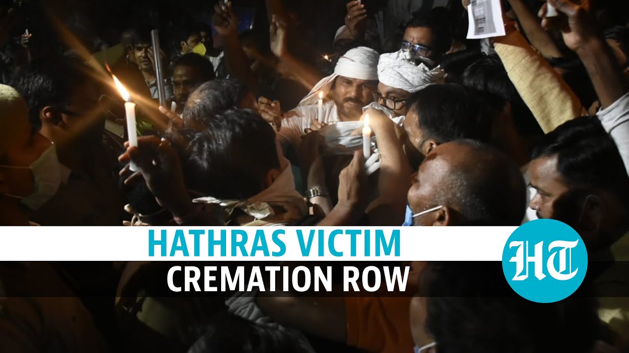 Hathras victim&rsquo;s kin say cops forcibly cremated her body; protests break out