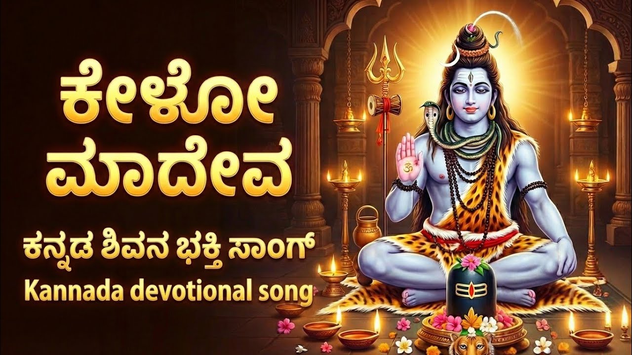 ಕೇಳೋ ಮಾದೇವ ಮನ್ಸನ ಜೀವ | Heart Touching Shiva Bhakti Song Kannada