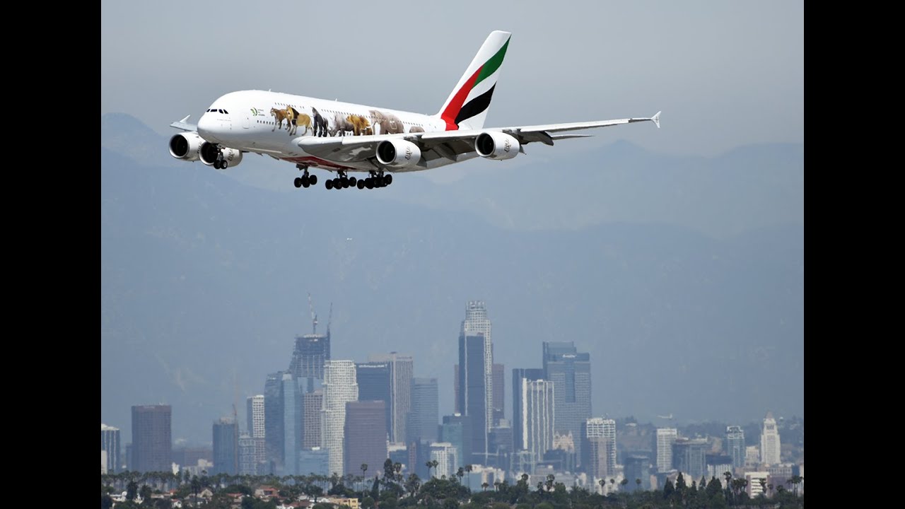 Emirates 'United for Wildlife' Airbus A380-800 [A6-EOM] Taxi and Takeoff