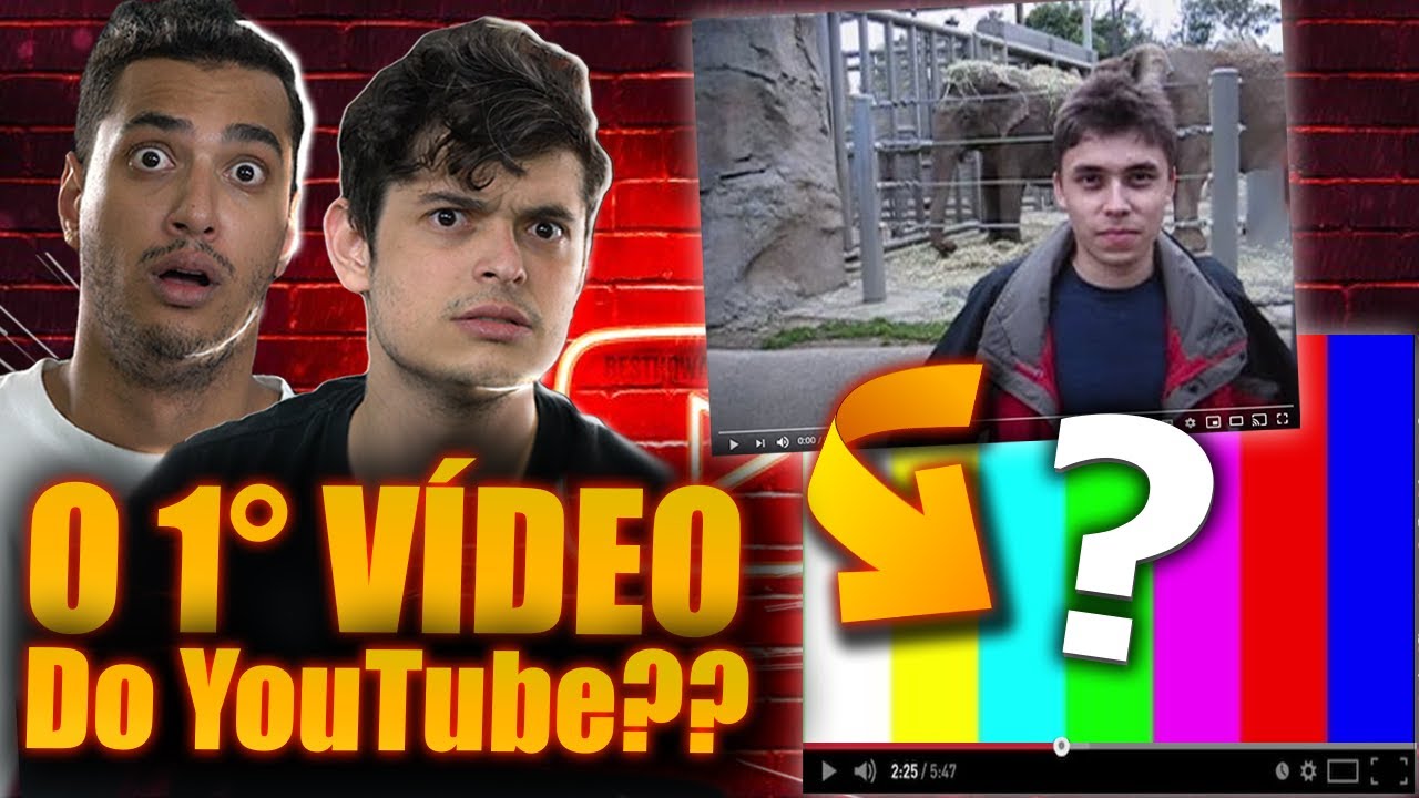 O VERDADEIRO PRIMEIRO V&Iacute;DEO DO YOUTUBE???