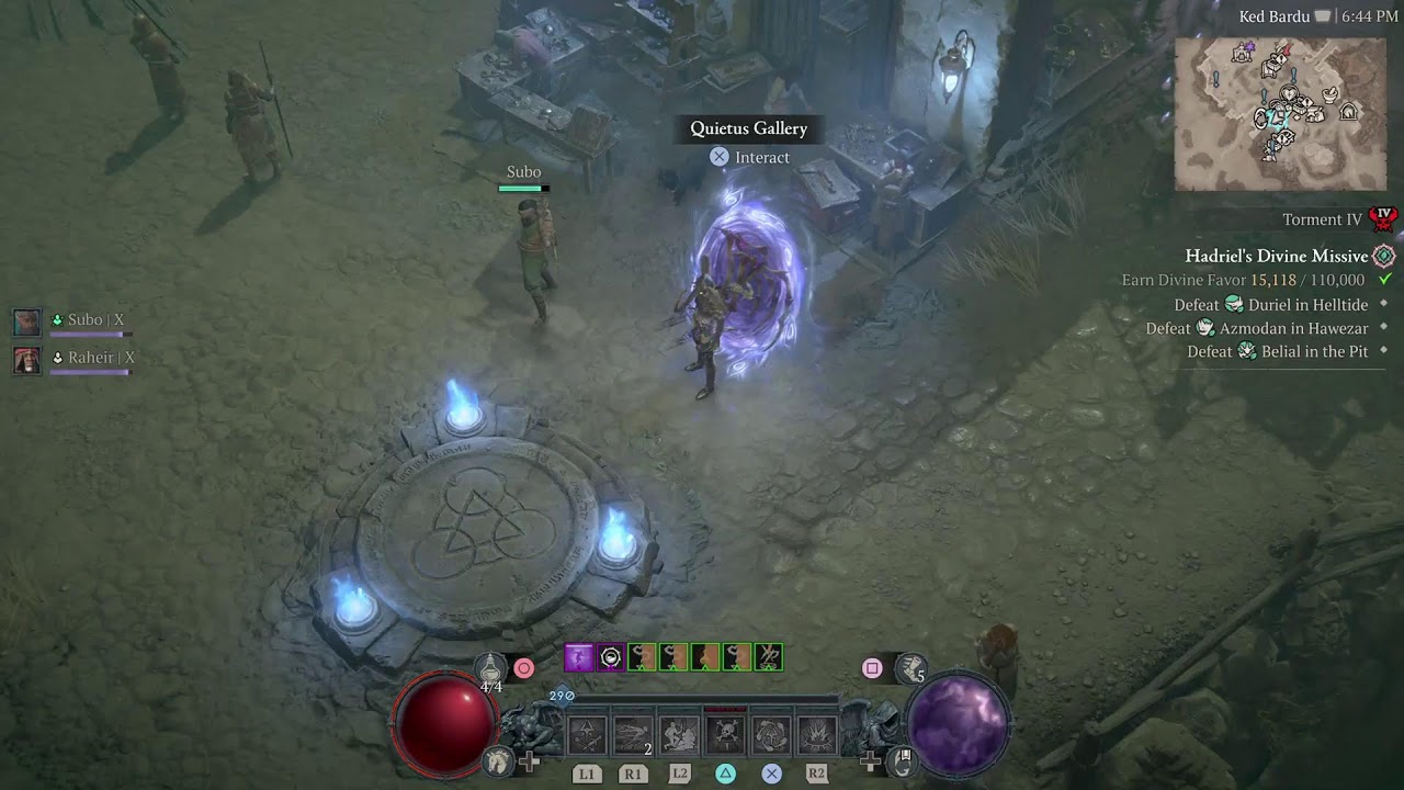 Diablo 4 season 11 Rogue Deathtrap blasting )) 18+  ENDGAME!