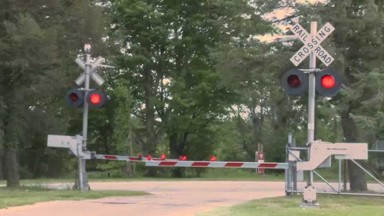 Railroad Crossing at the Hesston Steam Museum