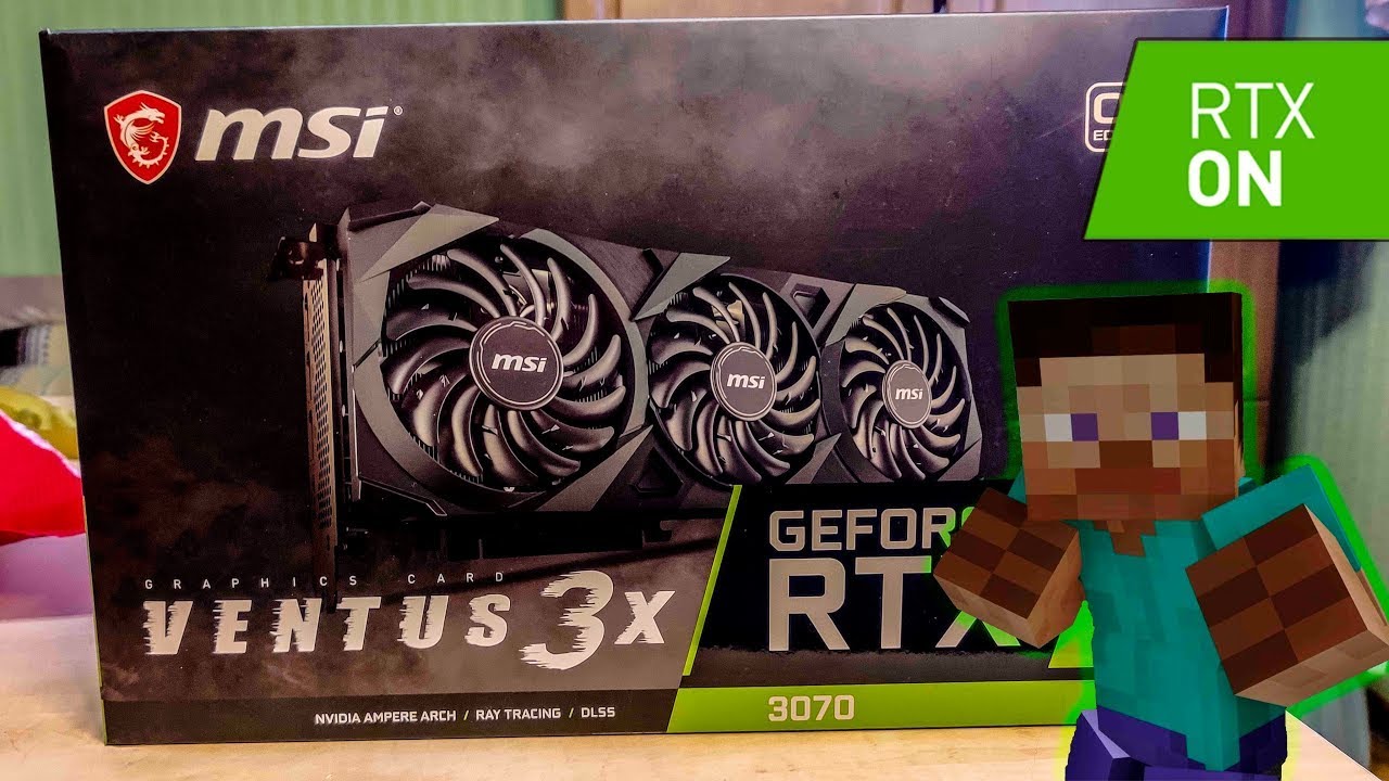 3070 потянет Майнкрафт RTX? Фановый обзор моей RTX 3070 MSI ventus 3x OC