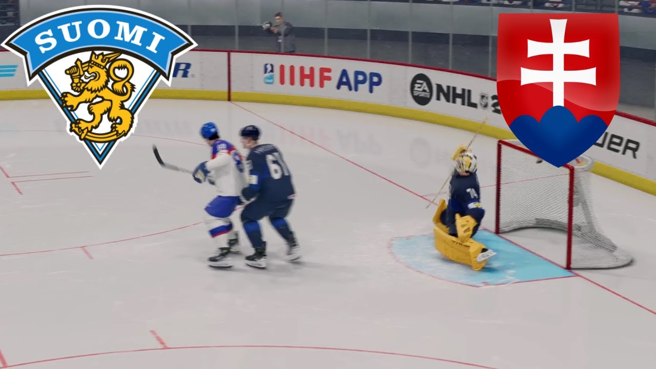 NHL 25 - MS 2025 Fínsko vs Slovensko