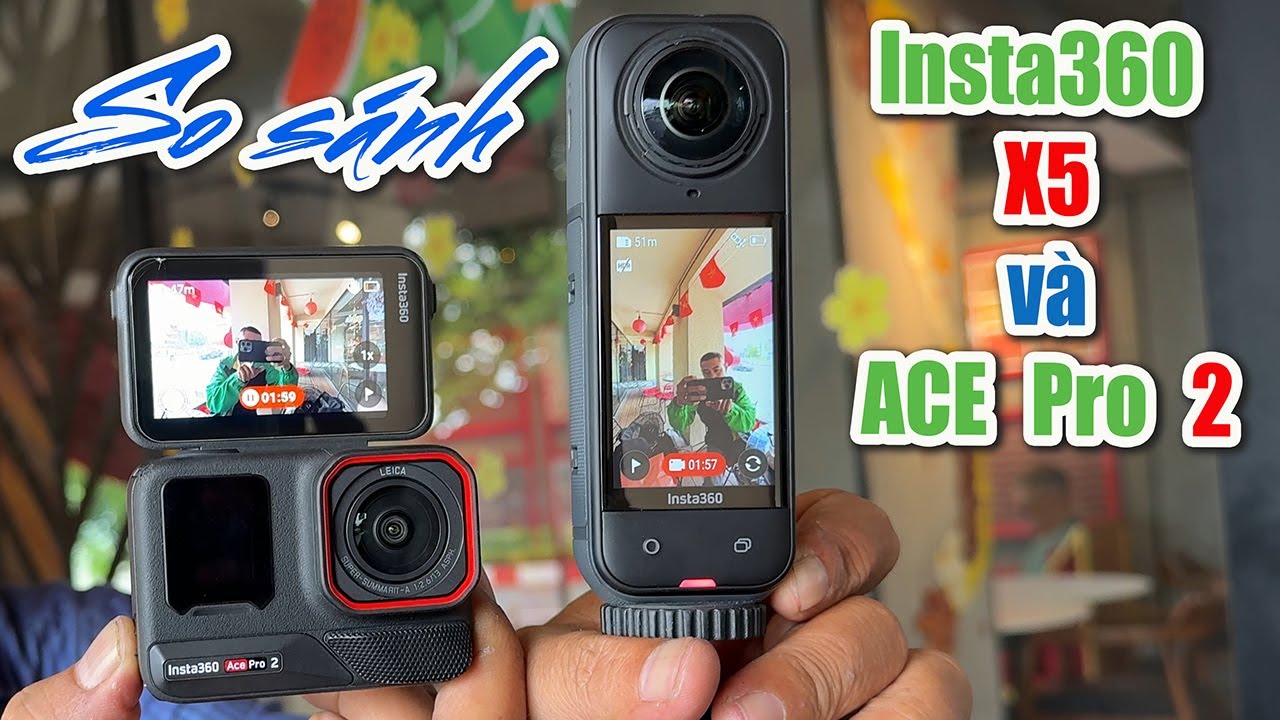 Insta360 X5 và ACE Pro 2 - Đây là 2 Camera đáng mua và xịn sò nhất trong năm 2025