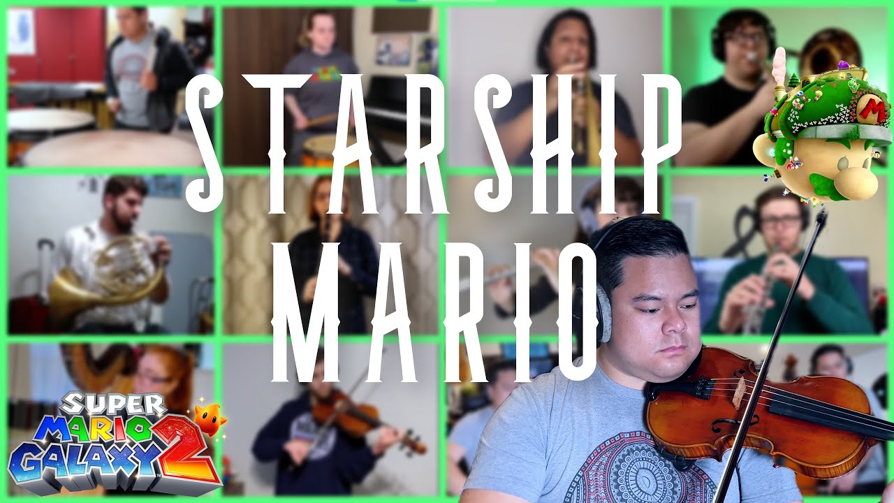 Super Mario Galaxy 2 - Starship Mario (orchestral cover)