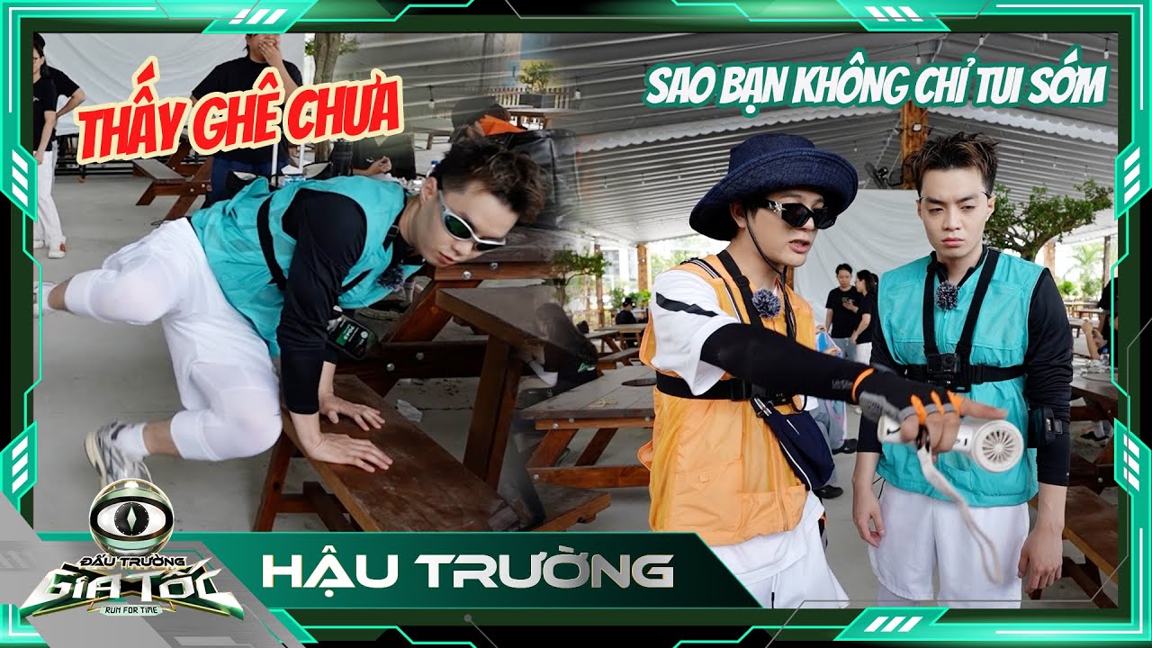 NEGAV biểu diễn vài đường parkour, RHYDER nhiệt tình chỉ bạn cách trốn hunter|BTS Đấu Trường Gia Tốc
