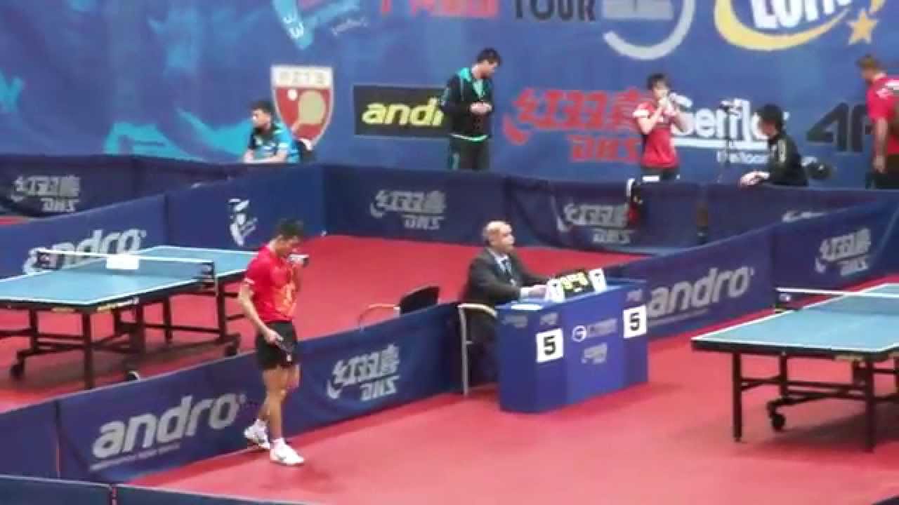 ITTF World Tour Polish Open October 2015 ZHANG Jike vs SHIONO Masato 塩野真人 vs 張継科 素晴らしいゲーム !   HD