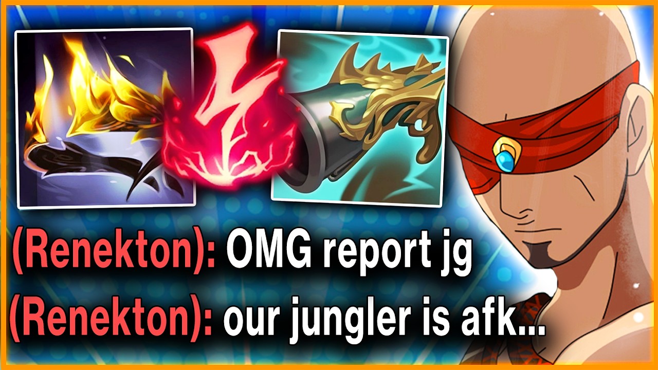 Full Lethality Lee Sin Jungle made the Enemy Have a Mental Breakdown...