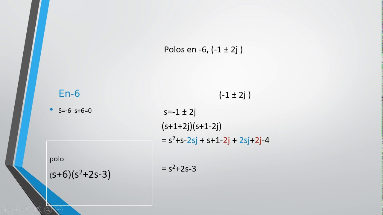 polos y ceros