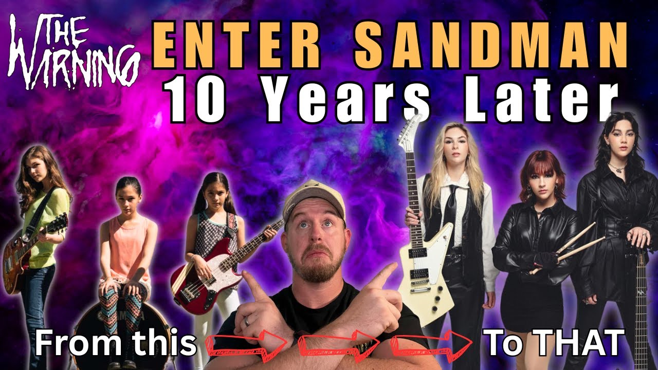 THEY'RE ALL GROWN UP | The Warning - Enter Sandman 2014 & 2023 Versions | First Reaction!