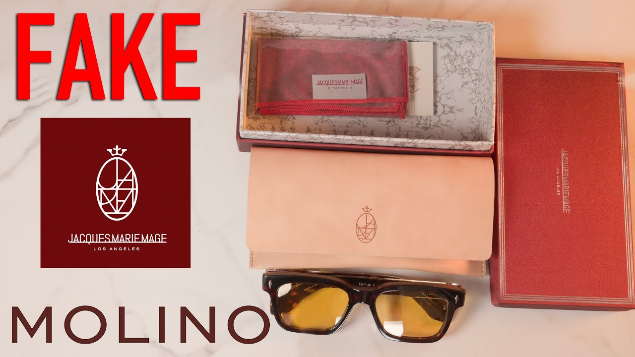 Identifying Fake Jacques Marie Mage Acetate Sunglasses
