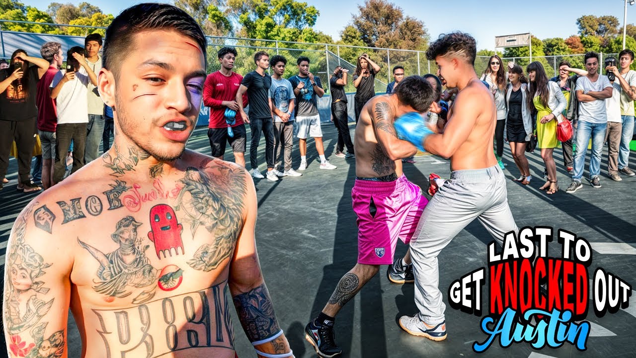 I Hosted a BOXING TOURNAMENT in the HOOD!! (Last to Get Knocked Out)