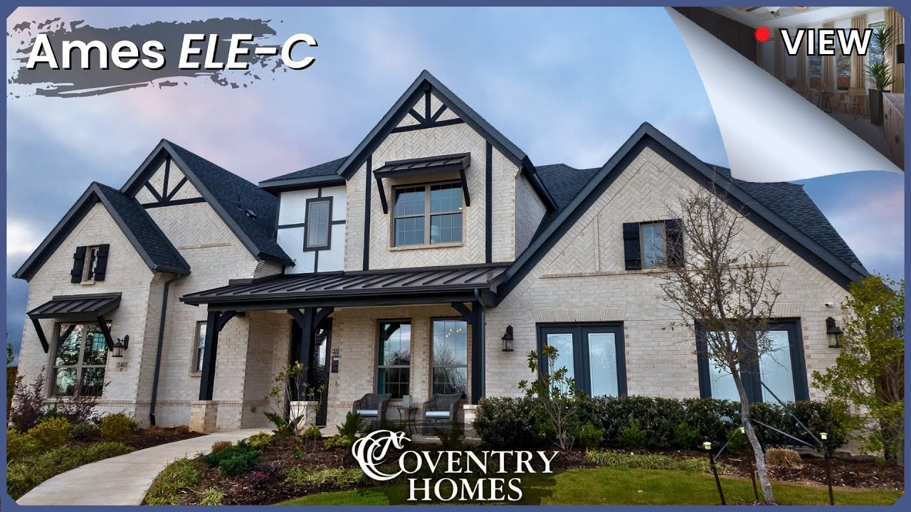 Coventry Homes Ames ELE-C | 4252 sqft | 5 Bedroom | 4.5 Bath | Dallas | Mansfield, TX | Rockwood