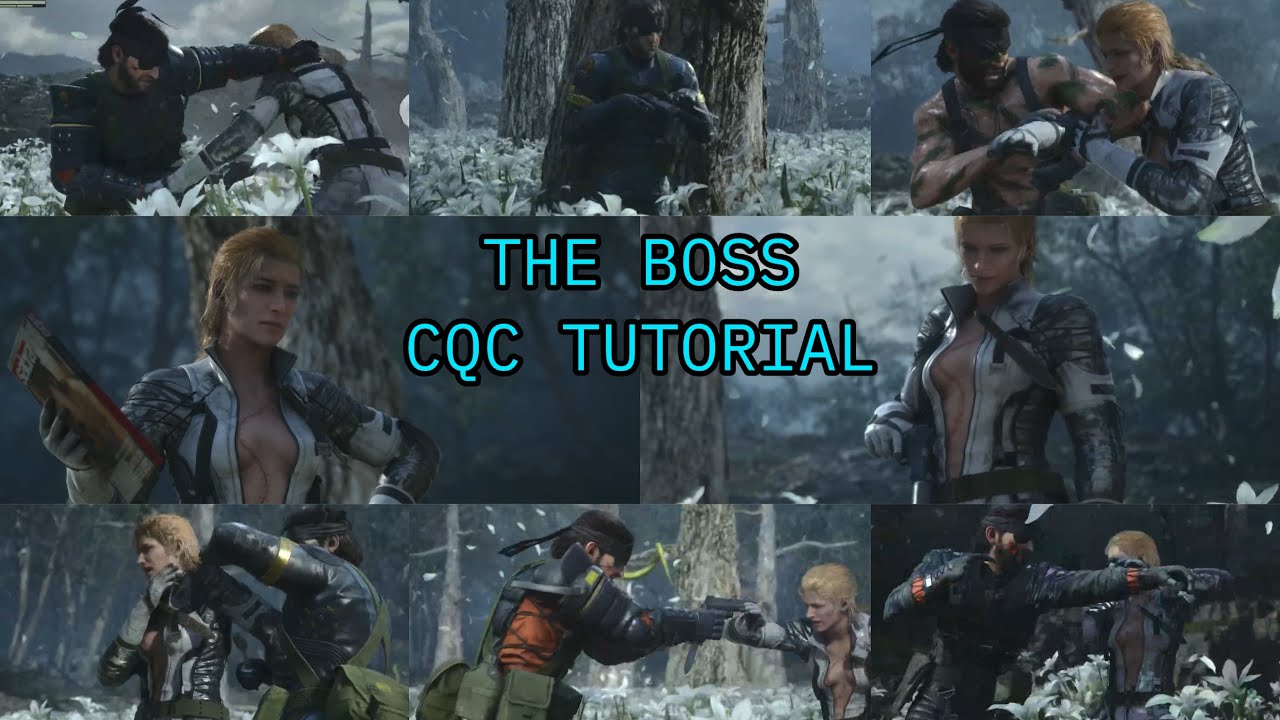 How to CQC The Boss (boss fight tutorial) |  Metal Gear Solid DELTA Snake Eater  ￼￼