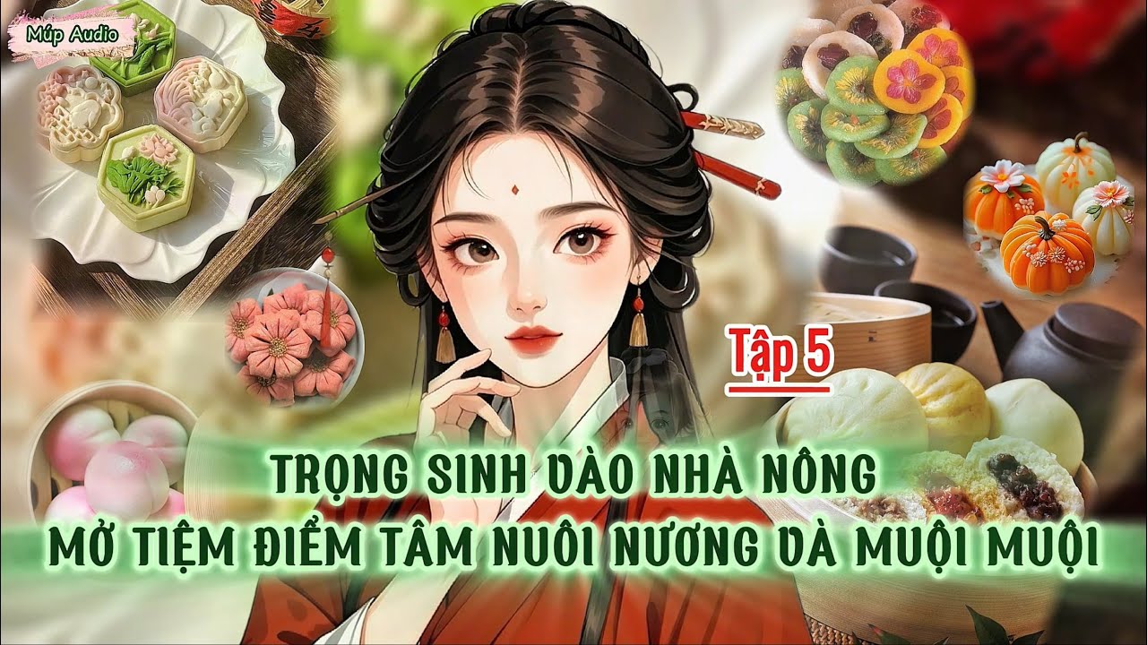 TẬP 5 | TRỌNG SINH NHÀ NÔNG, TA MỞ TIỆM ĐIỂM TÂM NUÔI NƯƠNG VÀ MUỘI | Ngôn tình, Nữ cường, Điền văn.