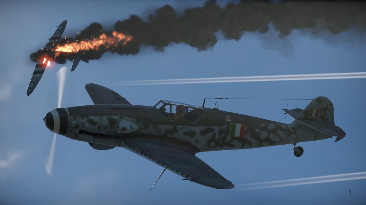 Warthunder - Bf 109 G-14/AS '7' Kill Gameplay - Gifted a Win