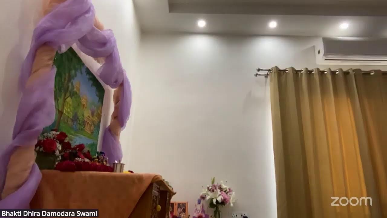 Deity Worship with HH Bhakti Dhira Damodara Swami | Sri Vrindavan Dham, India | Mar 13, 2026