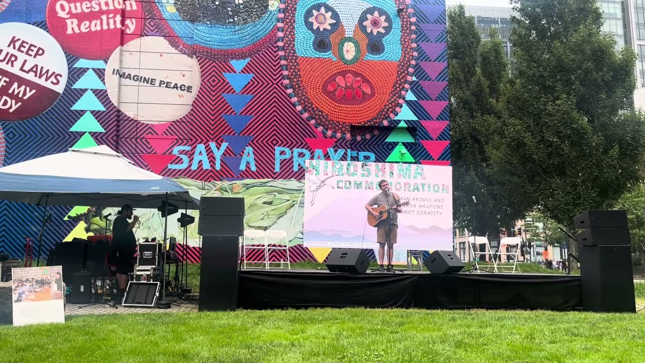 Performance at Hiroshima Commemoration, August 6, 2025, pt. 2 of 2