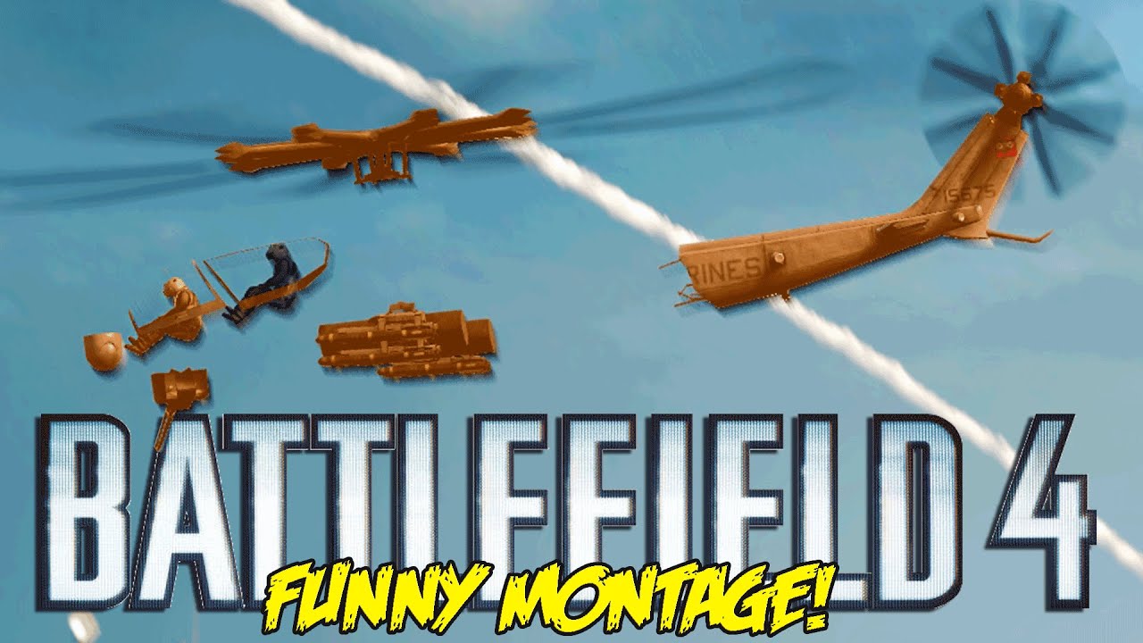 Battlefield 4 Funny Montage! Magic Heli Glitch, Moon Jump FAIL, Flaming Butthole (BF4 Funny Moments)