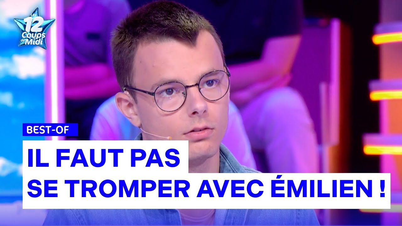 &Eacute;milien corrige la question ! 😱 | Best-of | Les 12 Coups de Midi