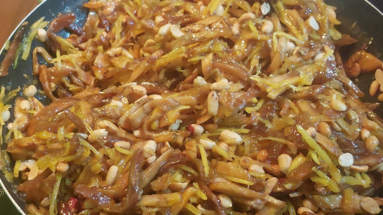Cách làm chuối xào gừng miền tây ngày tết