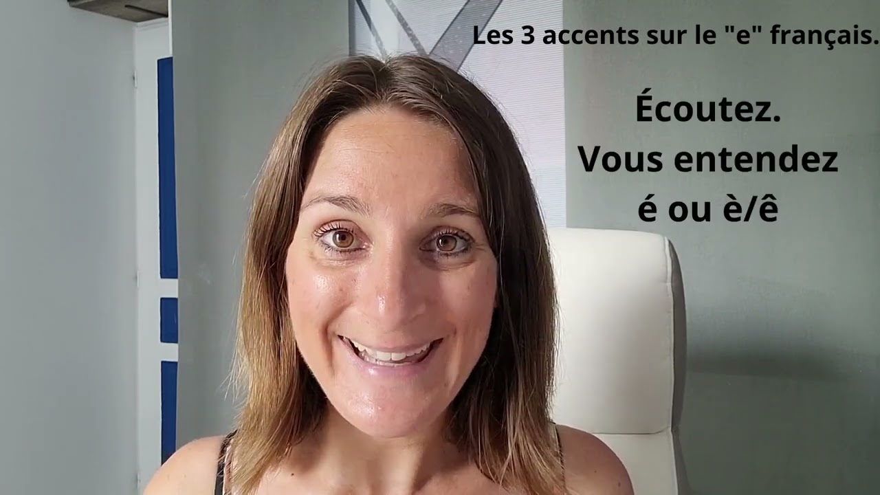 2. Accentuer les "e" en français. Faire la différence entre é et è 