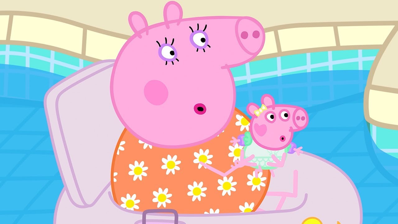La Balade en Bouée de Bébé Evie ! 🛟💦 Peppa Pig Français | 30 min