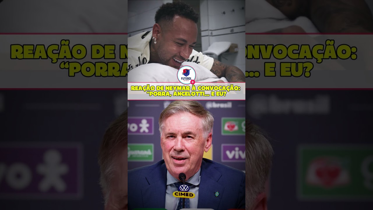 NEYMAR REAGE AO FICAR FORA DA LISTA