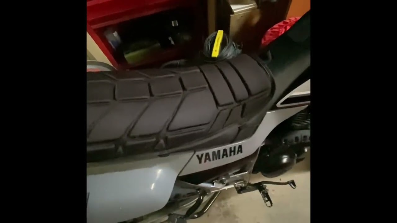 Seat protector/cushion for my Yamaha TW200