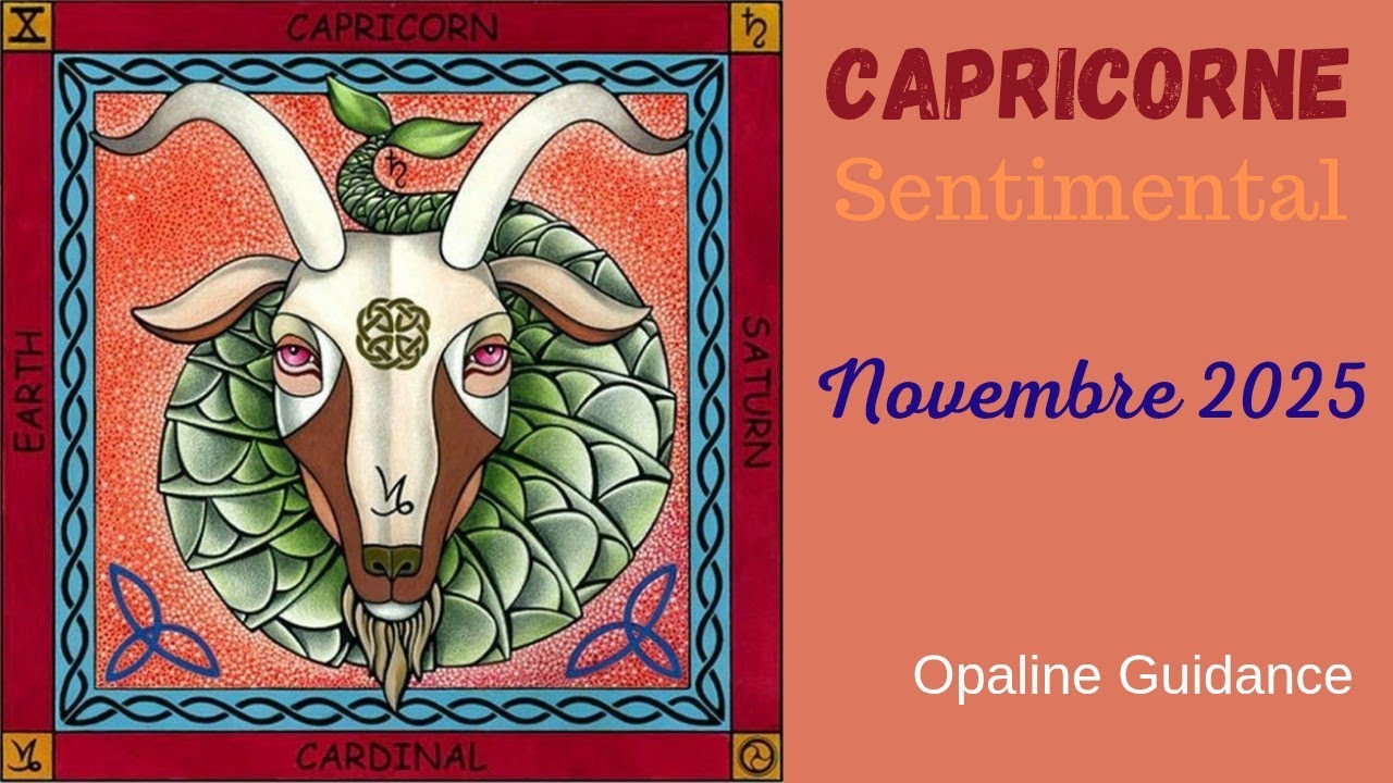 CAPRICORN ♑: A return of your other half after a long period of self-work