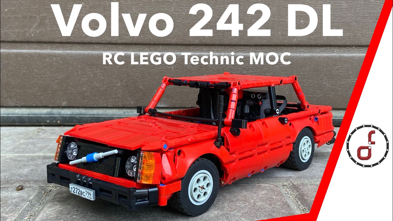 Volvo 242 DL - RC LEGO Technic MOC