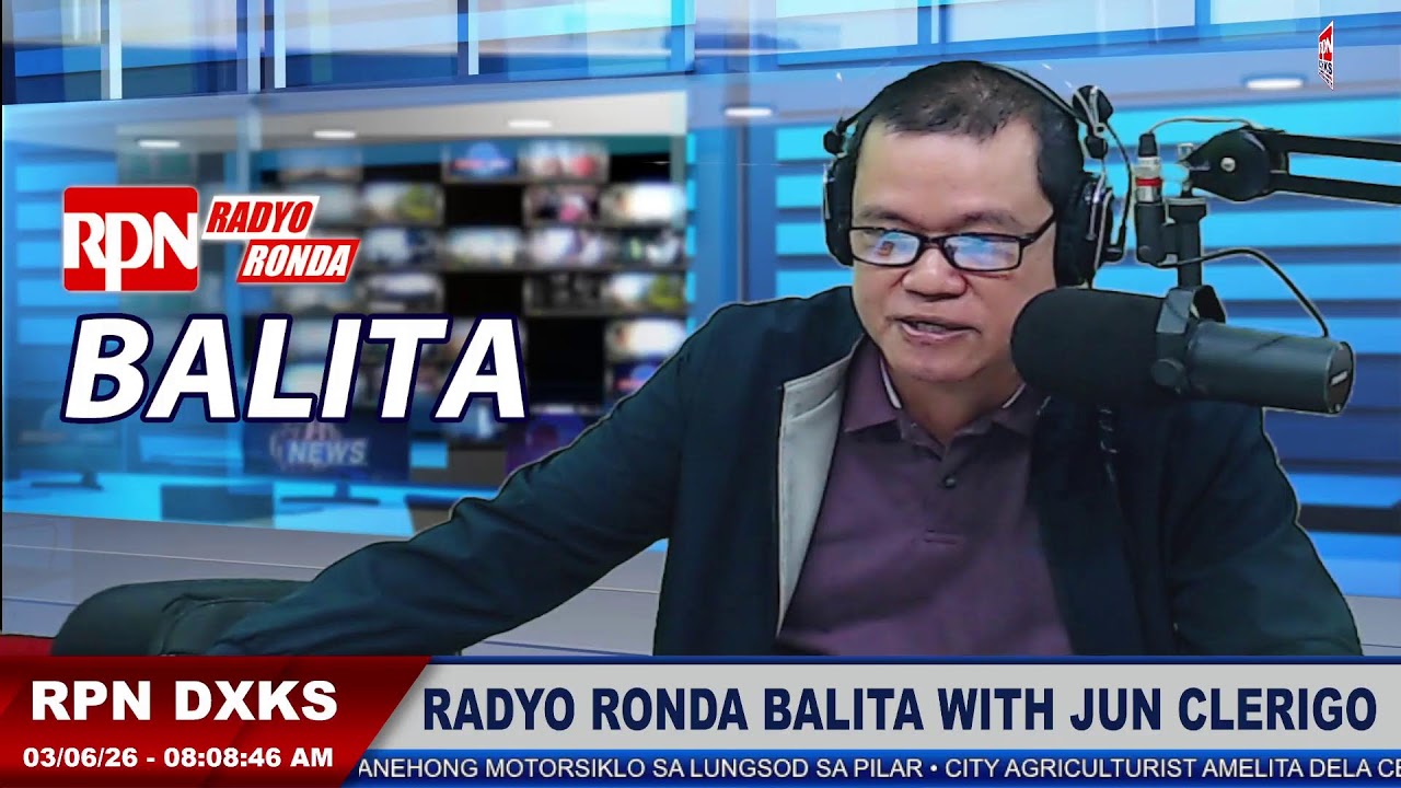 RADYO RONDA BALITA with Jun Clerigo @ DXKS Surigao | MARCH 6, 2026