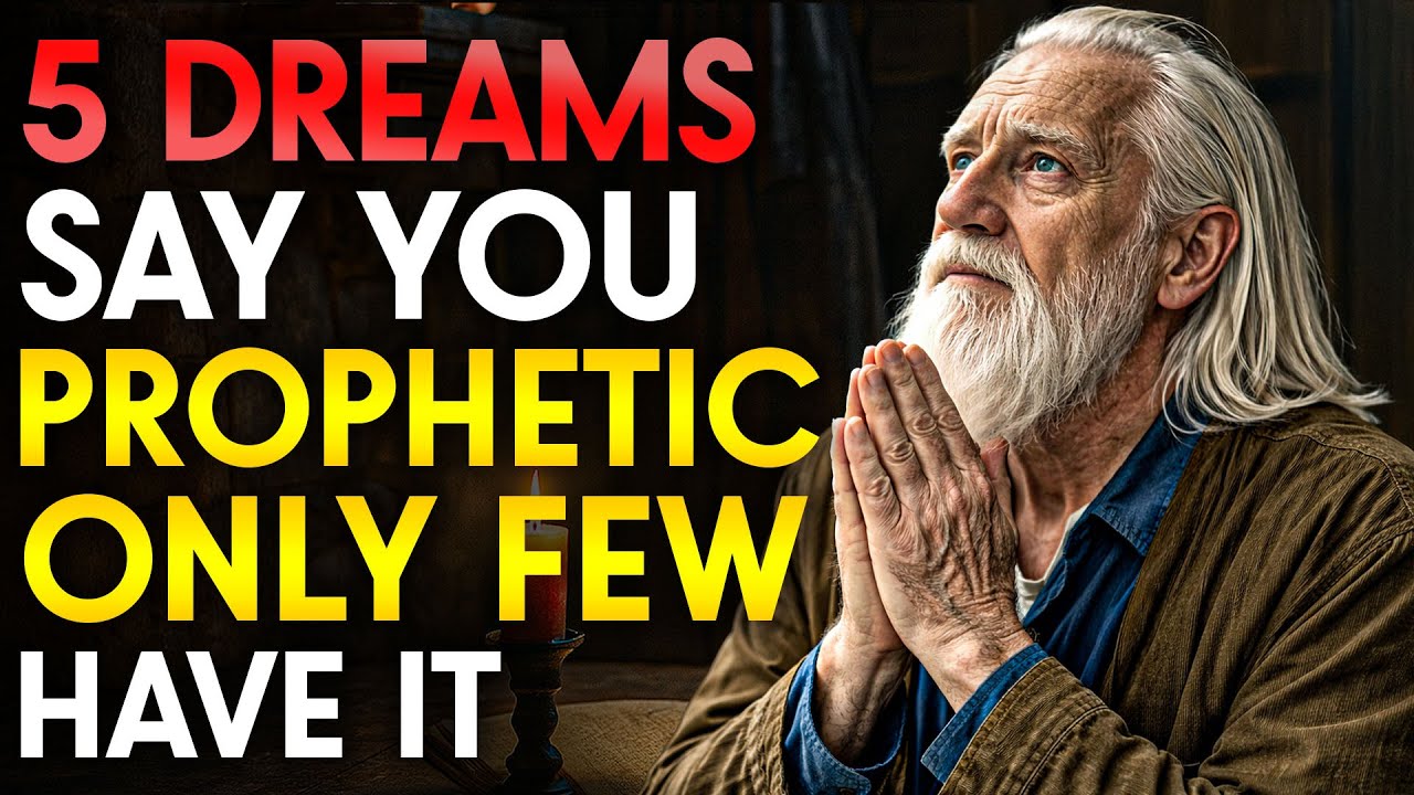 5 DREAMS THAT INDICATE YOU HAVE A PROPHETIC CALLING (Only FEW HAVE IT)