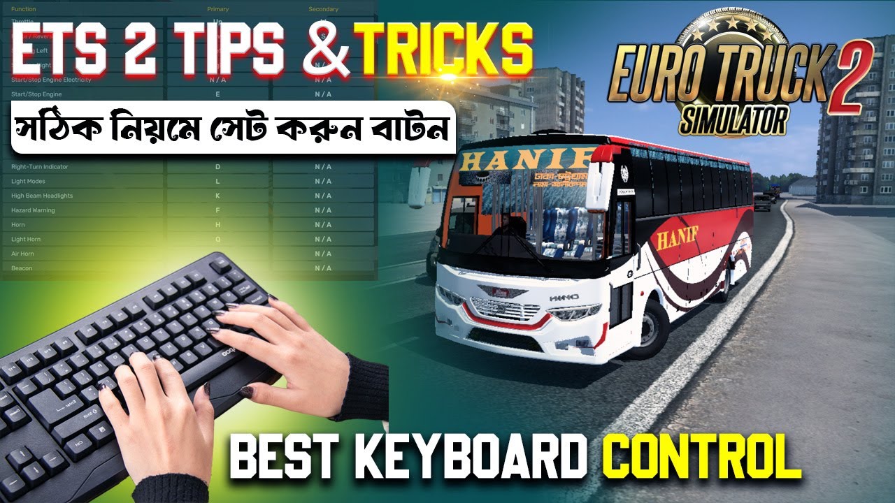 keymapping for ets 2 bangla tutorial | Pro Bd Map | Strange GamerZ