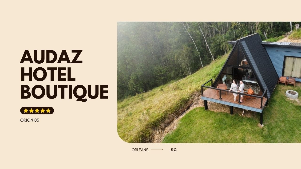 Chalé com hidromassagem em Orleans/SC - Audaz Hotel Boutique