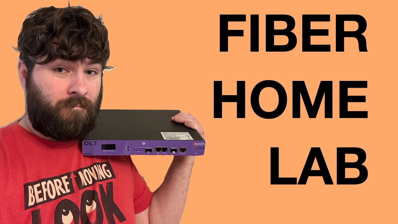 Building a Fiber Optic ISP in my Homelab