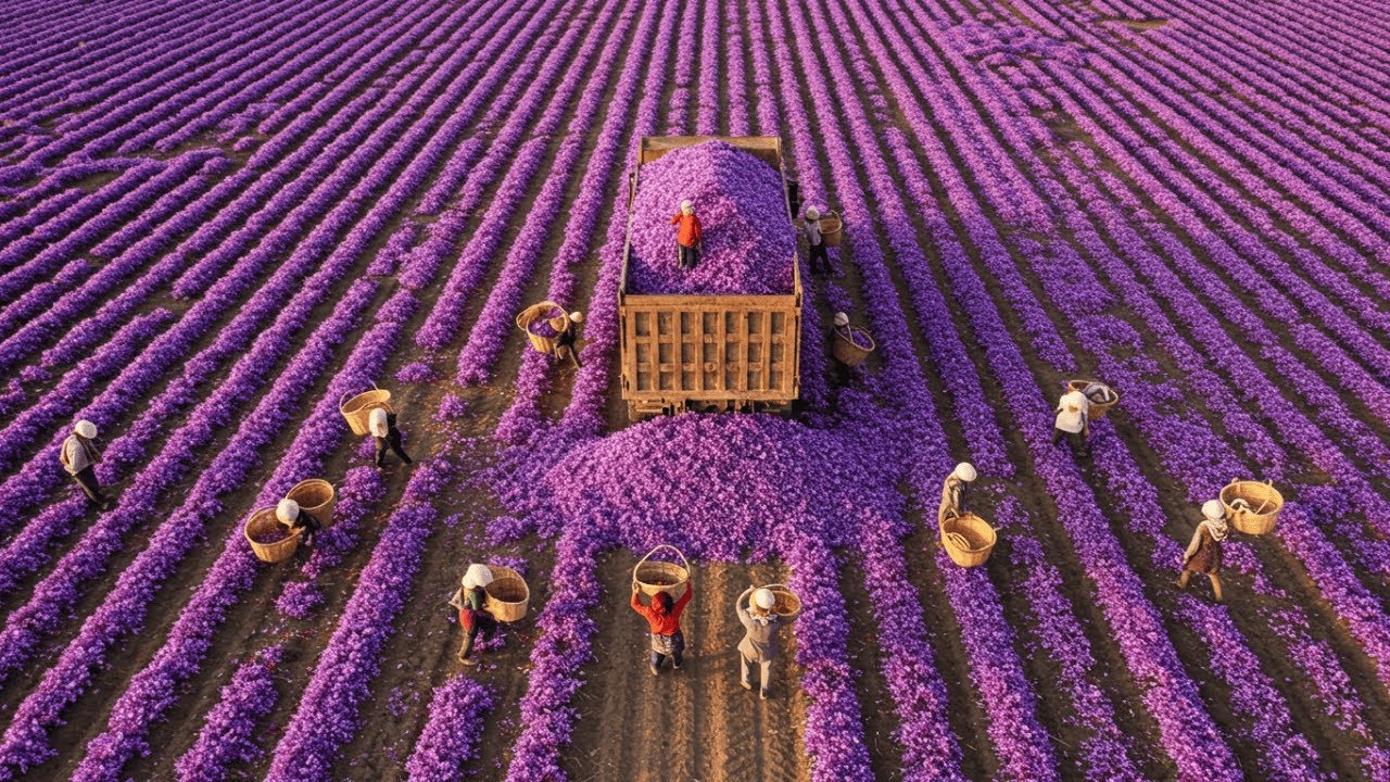 The Million-Dollar Saffron Harvest