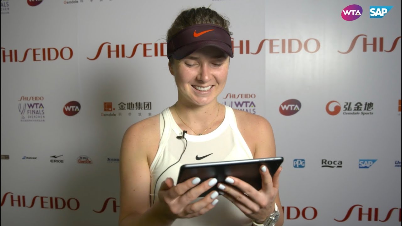 Elina Svitolina | My Performance | 2019 WTA Finals Day 4