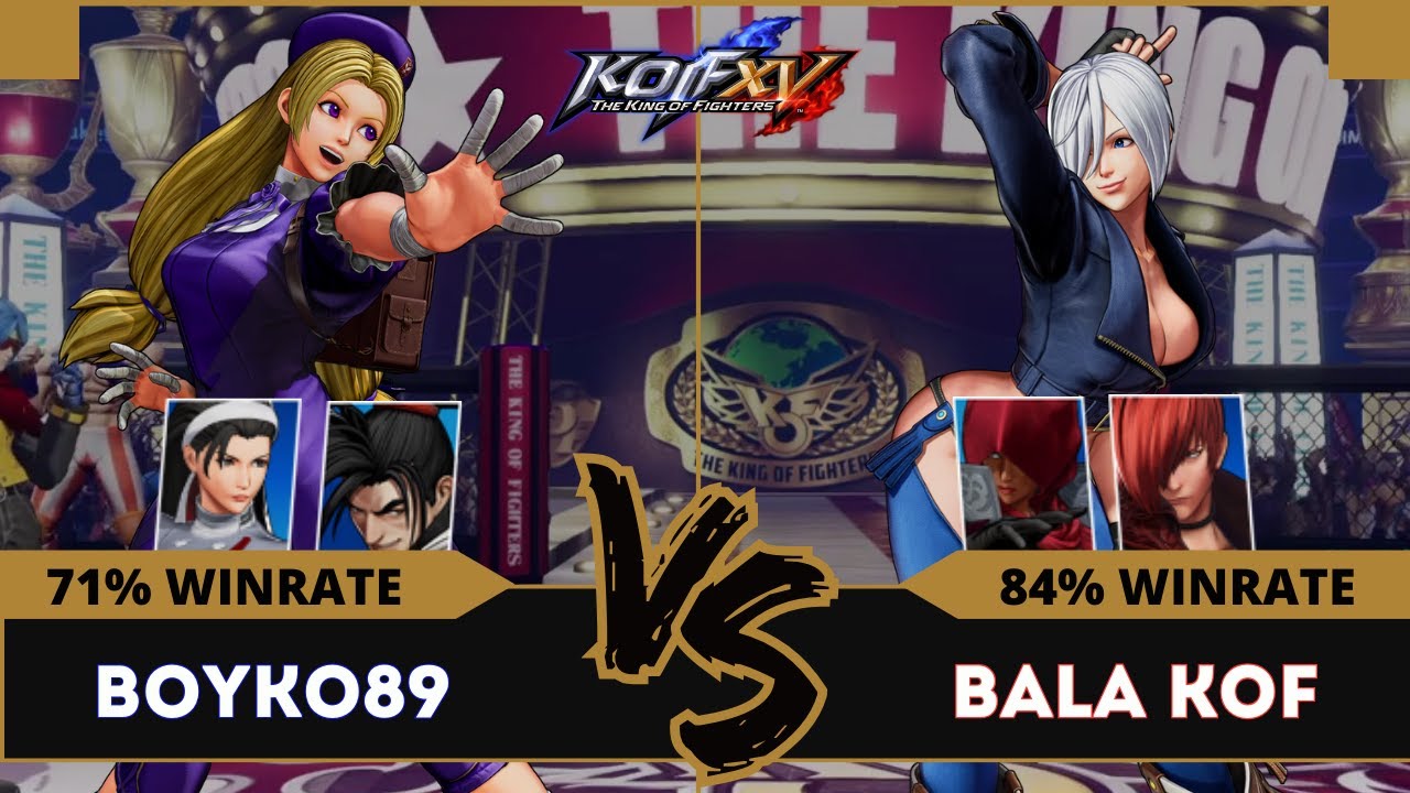 KOFXV🕹️BOYKO89 (Haohmaru/Hinako/Chizuru) vs BALA KOF (Najd/Angel/Iori)🕹️Replay Match - 24/03/24