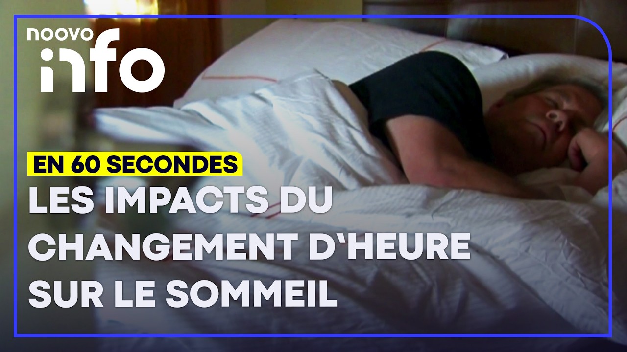 Changement d'heure: des impacts pendant des jours pour une majorité de Canadiens