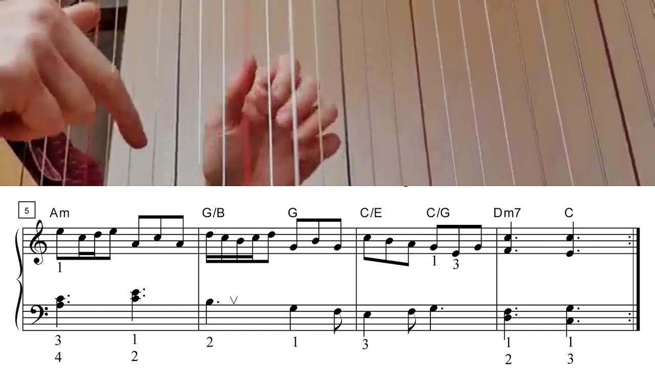Workshop: Anne-Marie O'Farrell's harp arrangement of the Carolan tune, Charles O'Conor