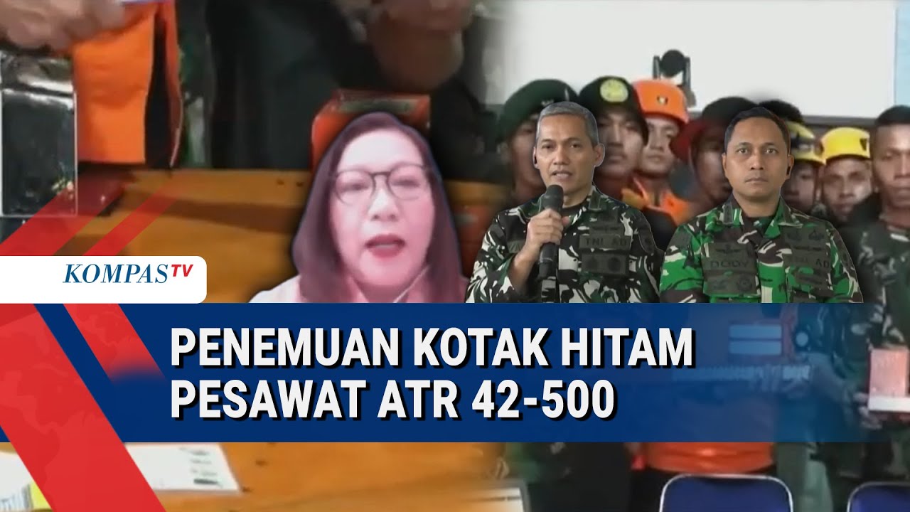 Penemuan Kotak Hitam ATR 42-500, Kunci Ungkap Penyebab Jatuhnya Pesawat?