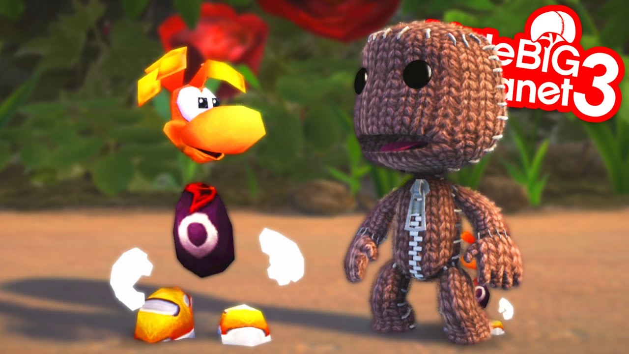 Leaked Rayman Mod Costume - LittleBigPlanet 3 PS5 Gameplay