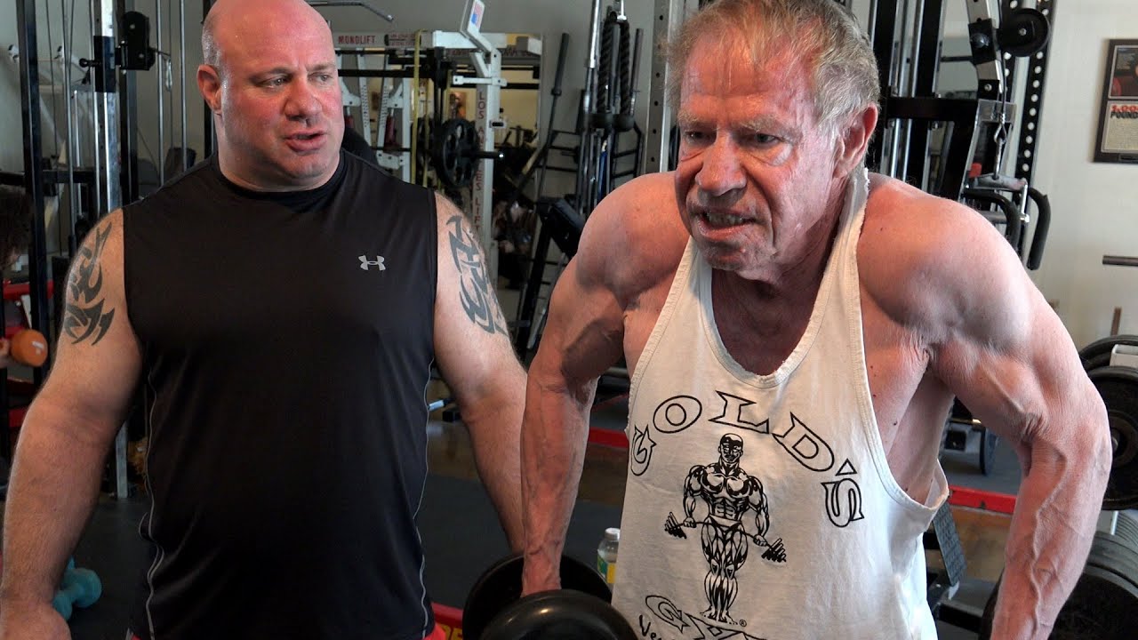 82 Year Old Jim Arrington's Workout Session with Scot Mendelson in 4K